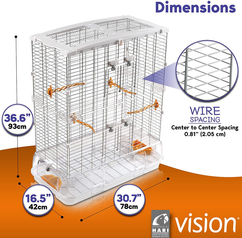 Load image into Gallery viewer, Hagen Vision Bird Cage Double Large - L12