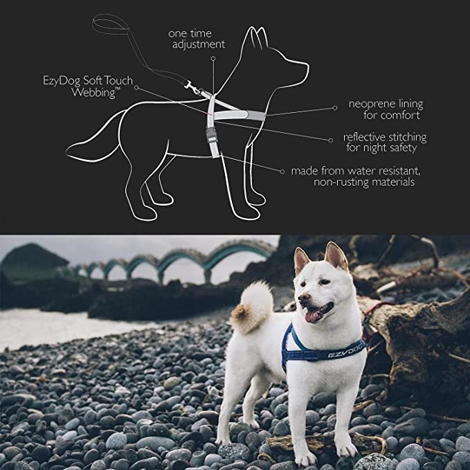 Load image into Gallery viewer, EzyDog Quick Fit Harness - Medium (16-26.5in)