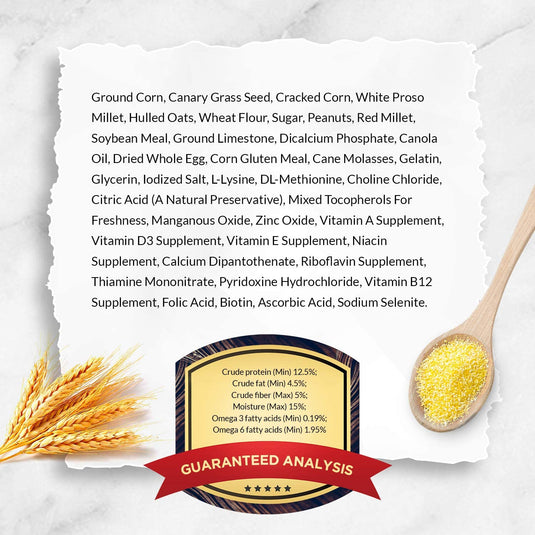 Lafeber's Classic Avi-Cakes for Parrots 12oz - Exotic Wings and Pet Things