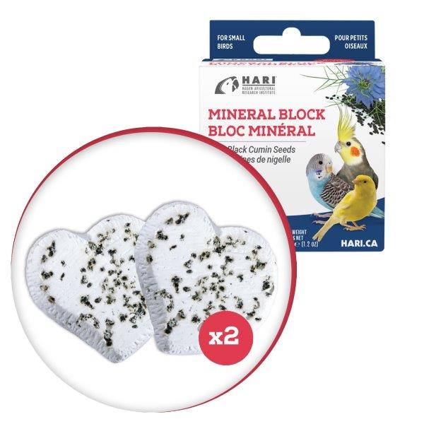 Load image into Gallery viewer, HARI Mineral Block for Small Birds - Black Cumin Seeds - 82195