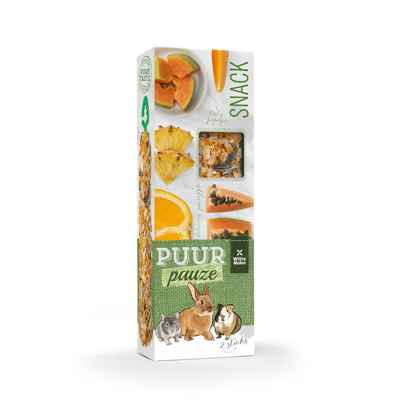 Load image into Gallery viewer, Witte Molen Puur Pauze Sticks 2 Pack - Fruit Flavours