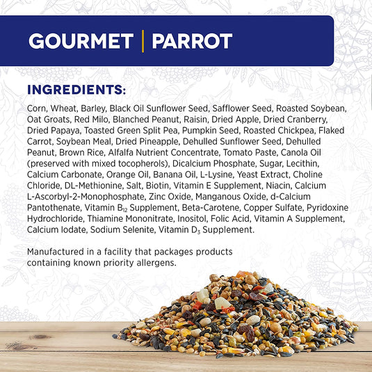 Gourmet Premium Seed Mix - Parrot 🍁