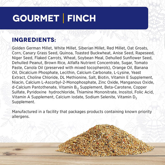Gourmet Premium Seed Mix - Finch 🍁