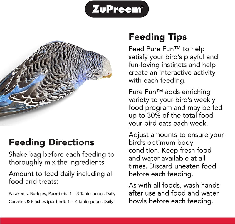 Load image into Gallery viewer, ZuPreem Pure Fun Small Bird Enrichment Diet - 2 lb