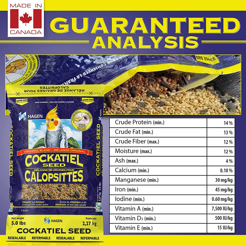Load image into Gallery viewer, Hagen Staple VME Seed - Cockatiel 🍁