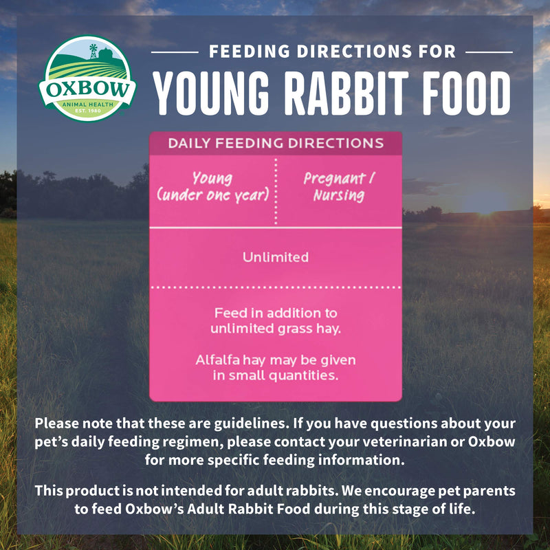 Load image into Gallery viewer, Oxbow Garden Select Young Rabbit Food 4 lbs