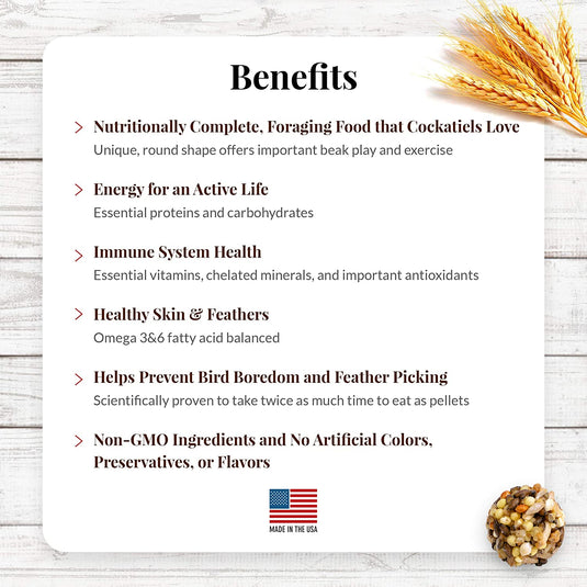 Lafeber's Classic Nutri-Berries for Small Birds - Exotic Wings and Pet Things