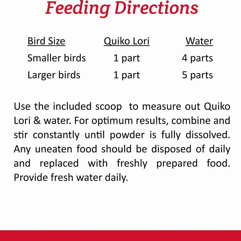 Load image into Gallery viewer, Quiko Lory Food