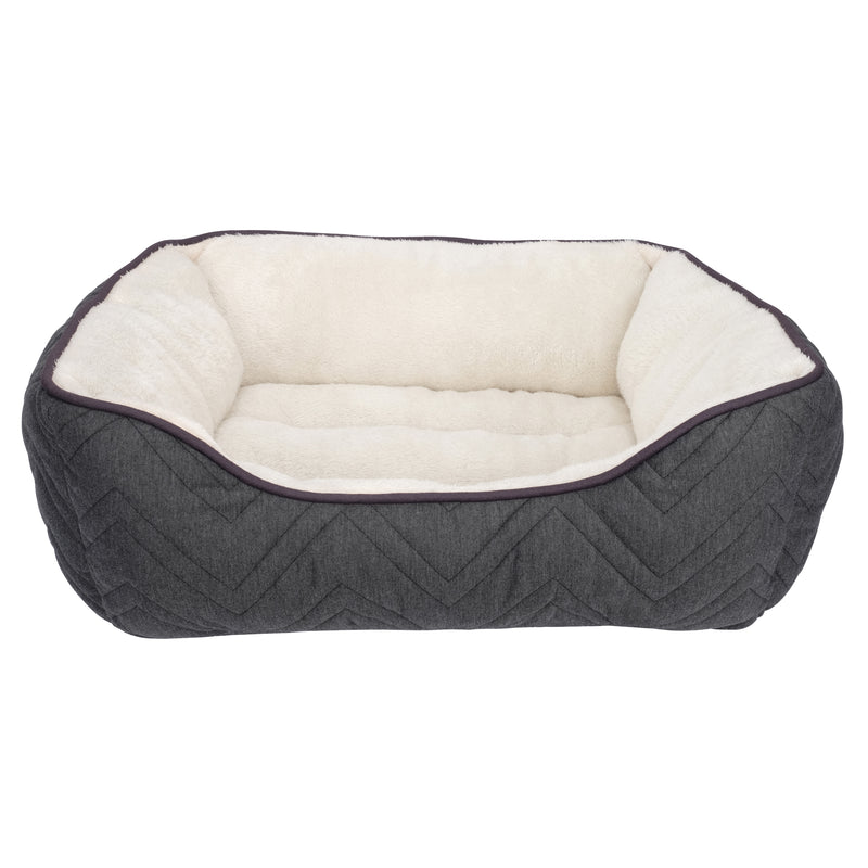 Load image into Gallery viewer, Dogit DreamWell Cuddle Bed - Rectangular (24 x 20 x 9 in)