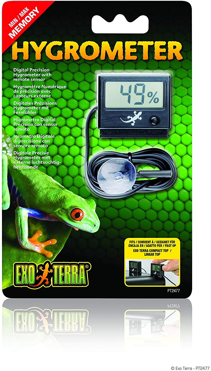 Exo Terra Reptile Digital Hygrometer