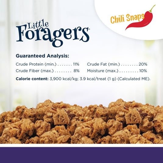 Little Foragers Treats Chili Snaps - Parrot 82731🍁