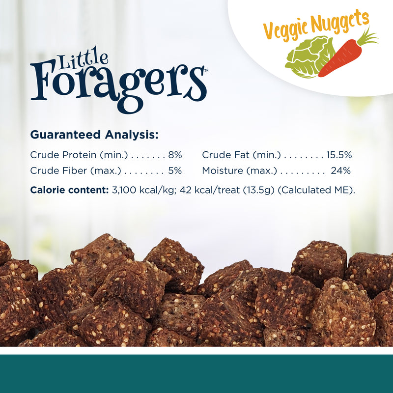Load image into Gallery viewer, Little Foragers Treats Veggie Nuggets - Parrot 🍁