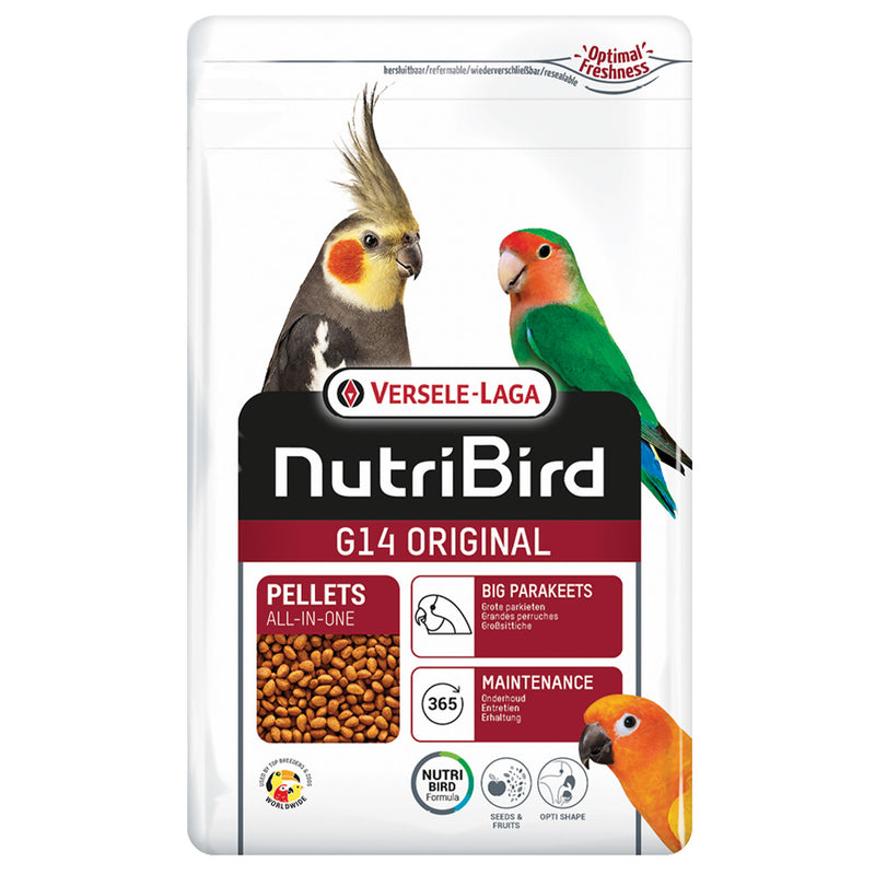 Load image into Gallery viewer, Versele-Laga NutriBird G14 Original Large Parakeet Maintenance Pellet