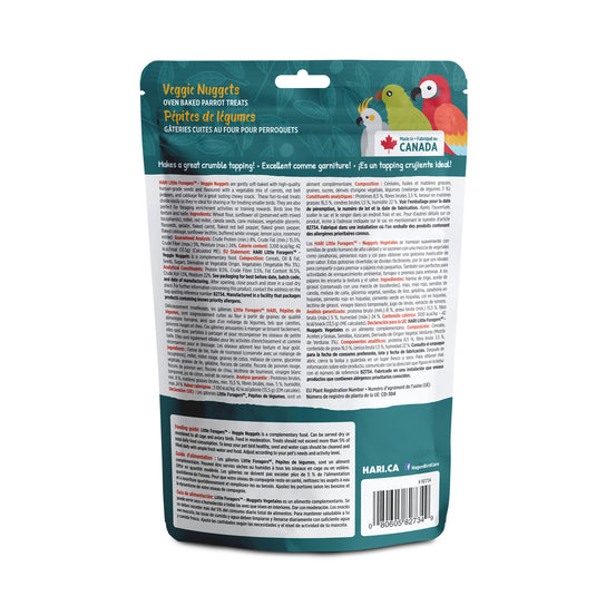 Little Foragers Treats Veggie Nuggets - Parrot 🍁