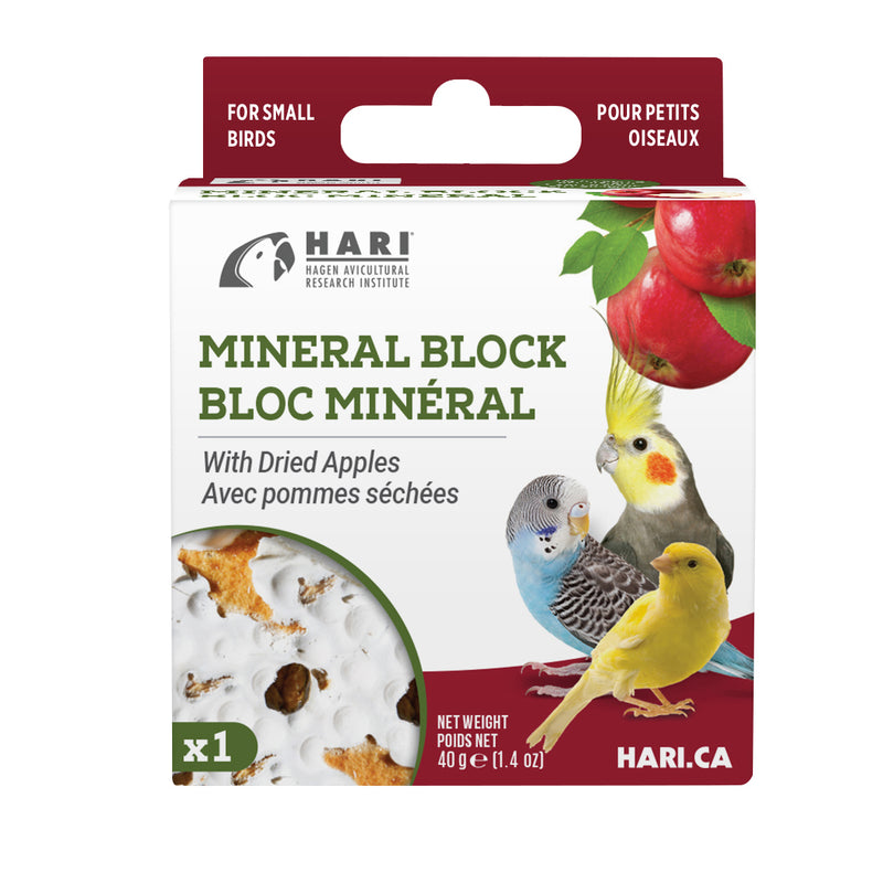 Load image into Gallery viewer, HARI Mineral Block for Small Birds - Dried Apple - 82196