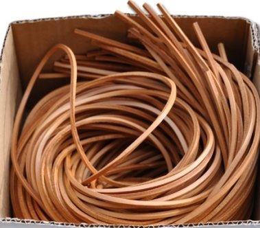 Assorted Veggie Tanned Leather Various Toy Parts - Strips 🍁