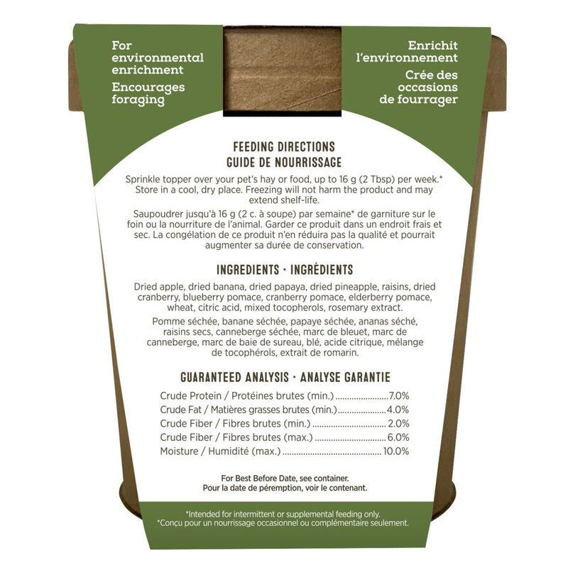 Load image into Gallery viewer, Living World Green Gourmet Toppers Small Pet - Fruit Medley - 65367