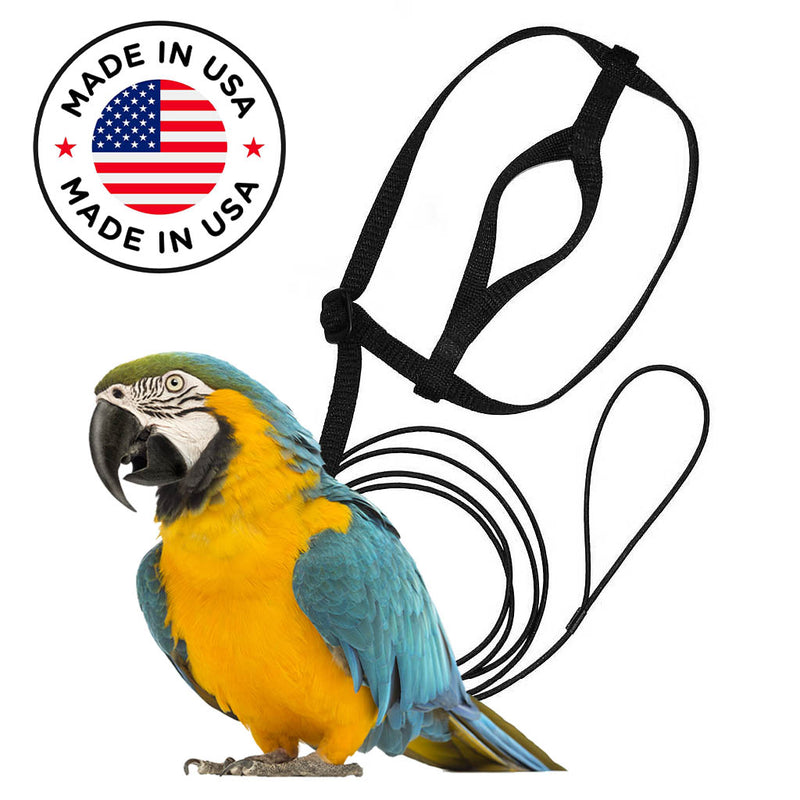 Load image into Gallery viewer, The Aviator Harness Large (Macaw / Cockatoo)