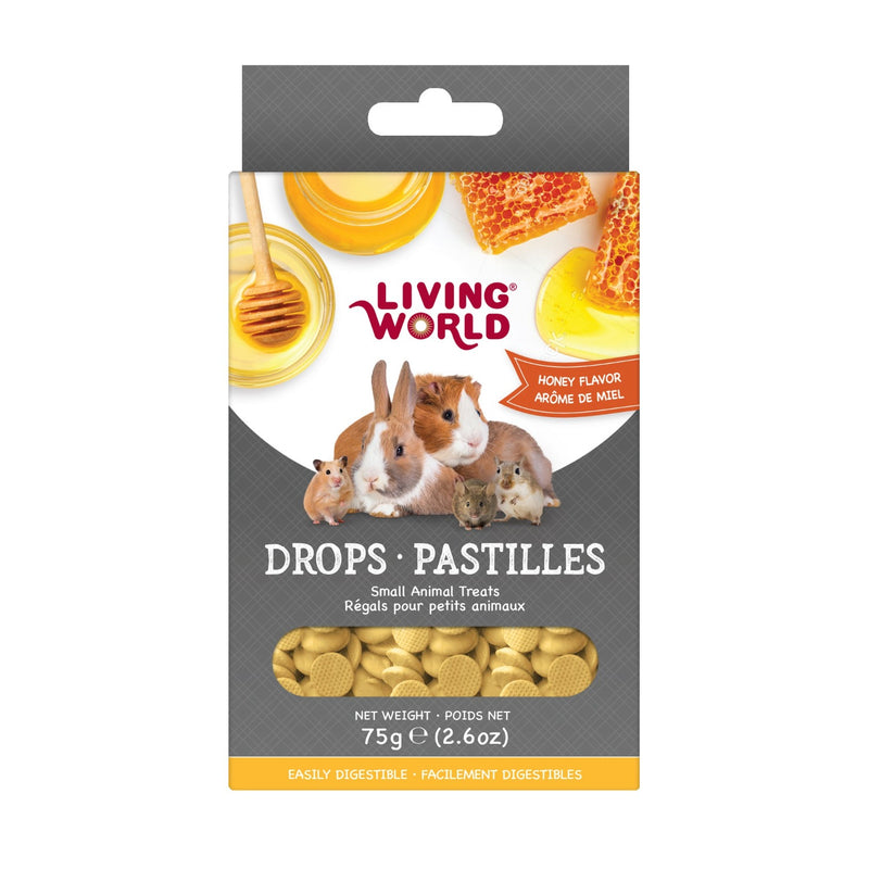 Load image into Gallery viewer, Living World Honey Flavour Small Pet Treat Drops - 60479