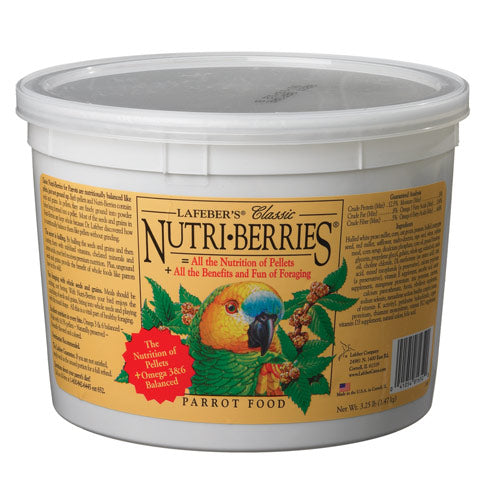 Load image into Gallery viewer, Lafeber's Classic Nutri-Berries for Parrots - Exotic Wings and Pet Things