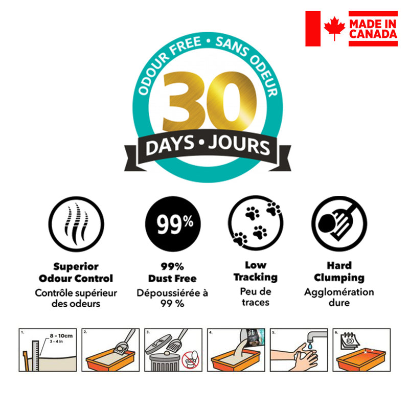 Load image into Gallery viewer, Odour Buster Multi-Cat Clumping Cat Litter Unscented - 12kg