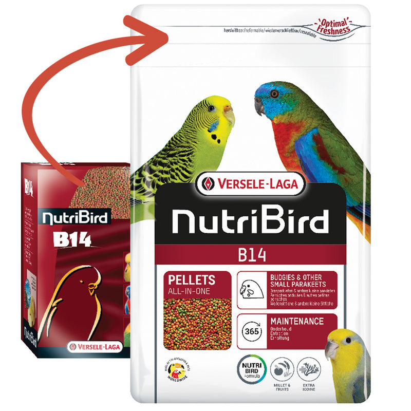 Load image into Gallery viewer, Versele-Laga NutriBird B14 Budgie / Parakeet Tropical Pellet