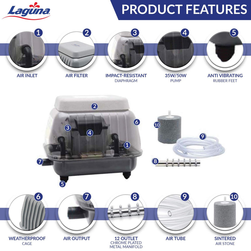 Load image into Gallery viewer, Air Pump Kit Aeration 75