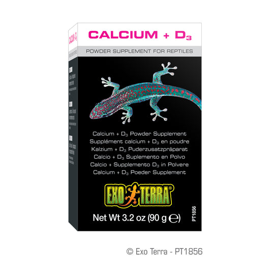 Reptile Calcium + D3 Powder Supplement