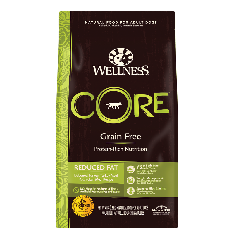 Load image into Gallery viewer, Wellness CORE Reduced Fat Dog Food - Turkey & Chicken