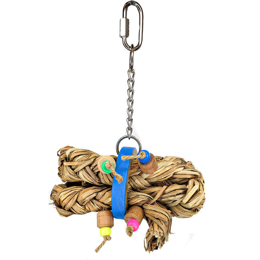 Billy Bird Toys Seagrass Shredding Bagel Medium Parrot Shredding - 2051 🍁