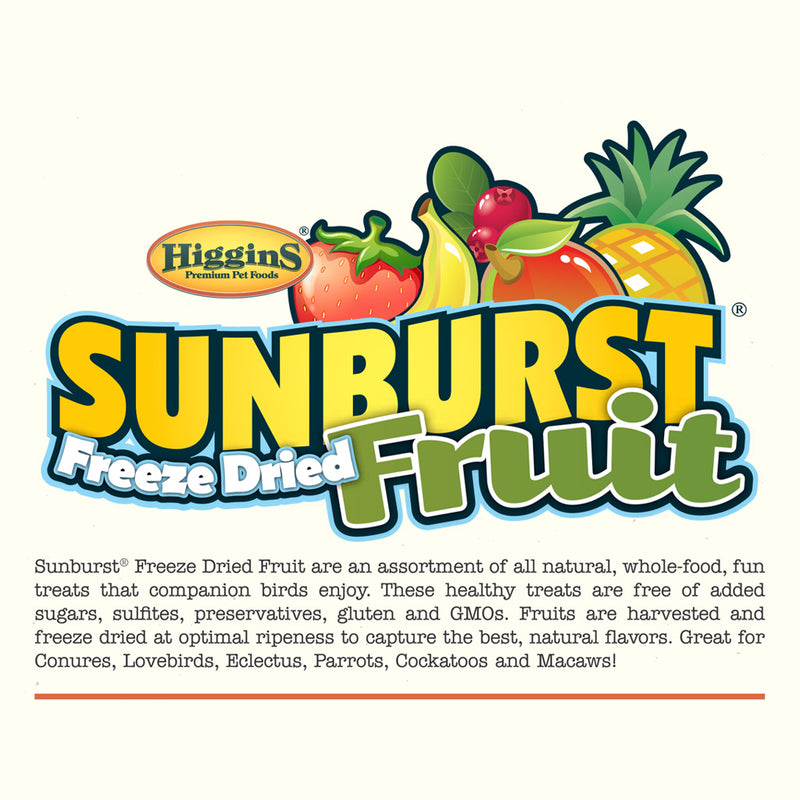 Load image into Gallery viewer, Higgins Sunburst Freeze Dried Fruit Pineapple Mango Treat