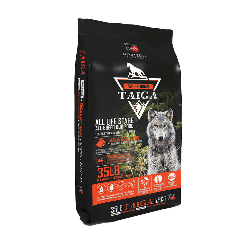 Load image into Gallery viewer, Taiga Whole Grain Dog Food - Chicken - 35 lb