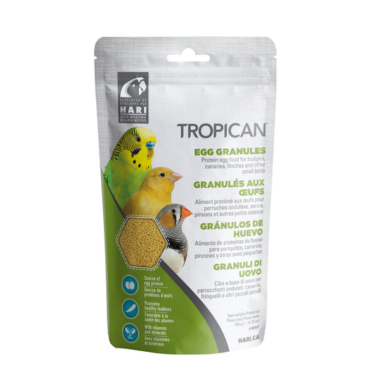 Tropican Egg Granules Finch - Canary - Small Bird 🍁
