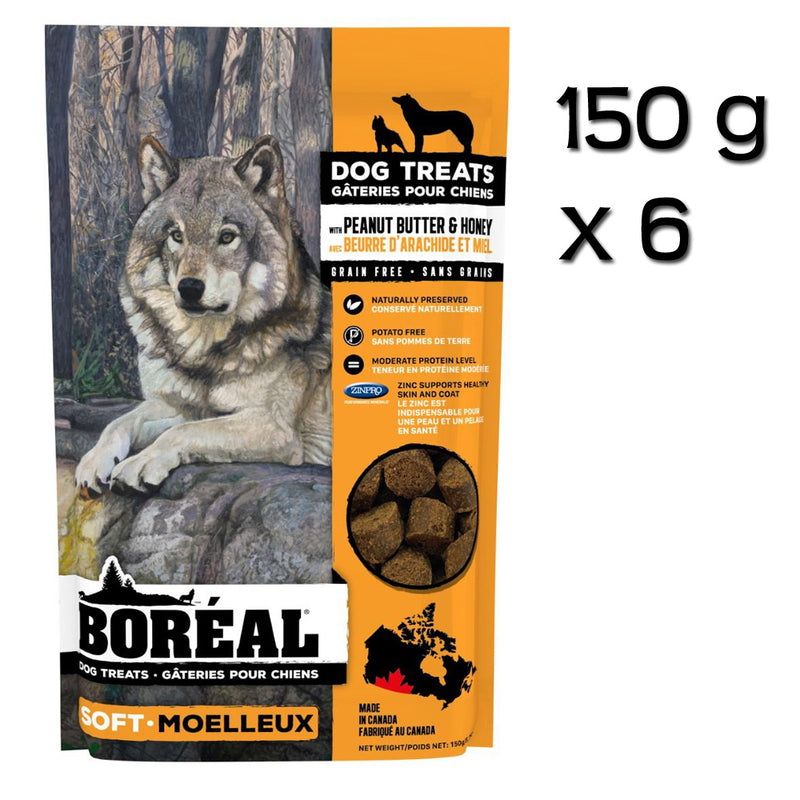 Load image into Gallery viewer, BORÉAL Grain Free Dog Treats 150 g 🍁