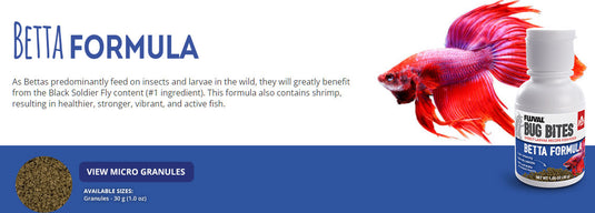 Bug Bites Betta Granules - 30g (1 oz)
