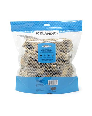Load image into Gallery viewer, Icelandic+ Short Cod Skin Pieces 1 lb Bulk Bag