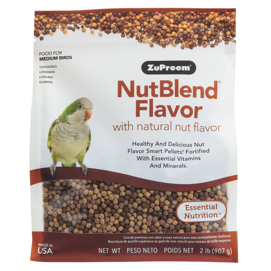 ZuPreem NutBlend Daily Nutrition Medium Bird Pellet DISCONTINUED