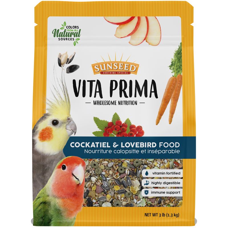 Load image into Gallery viewer, Sunseed Vita Prima Cockatiel & Lovebird Food