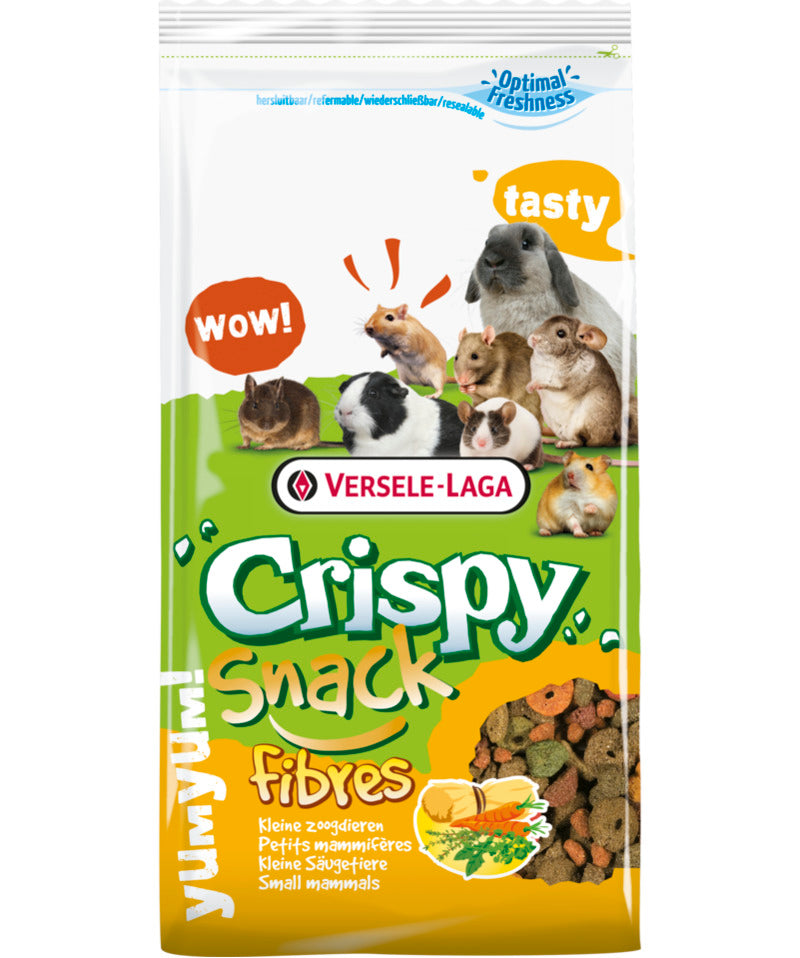 Load image into Gallery viewer, Versele-Laga Crispy Snack Fibres Rabbit/Guinea Pig/Chinchilla/Degu - Exotic Wings and Pet Things