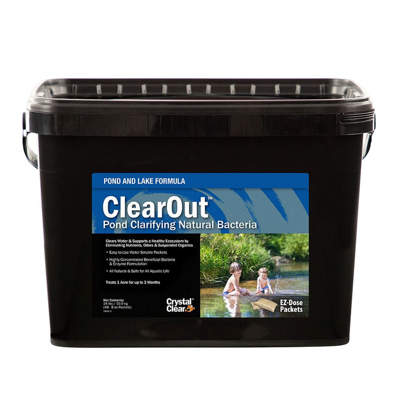 Load image into Gallery viewer, Crystal Clear ClearOut Pond & Lake Clarifier 8oz Packets