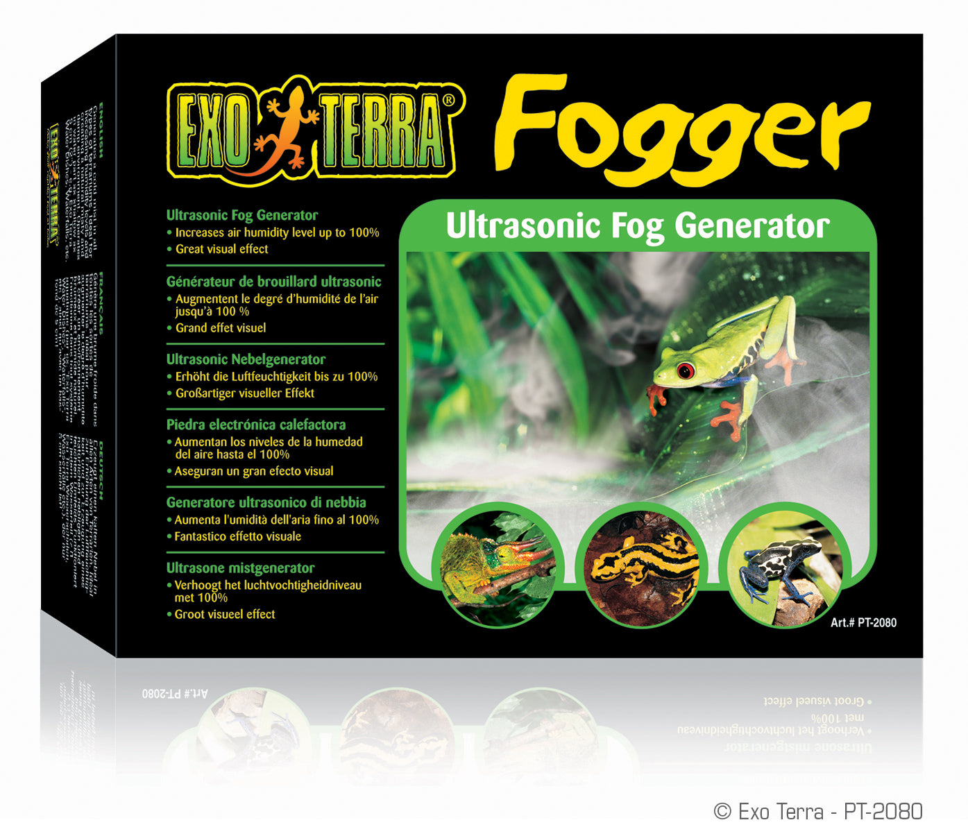 Exo Terra Ultrasonic Fog Generator for Frogs, Toads, Air Plants, etc