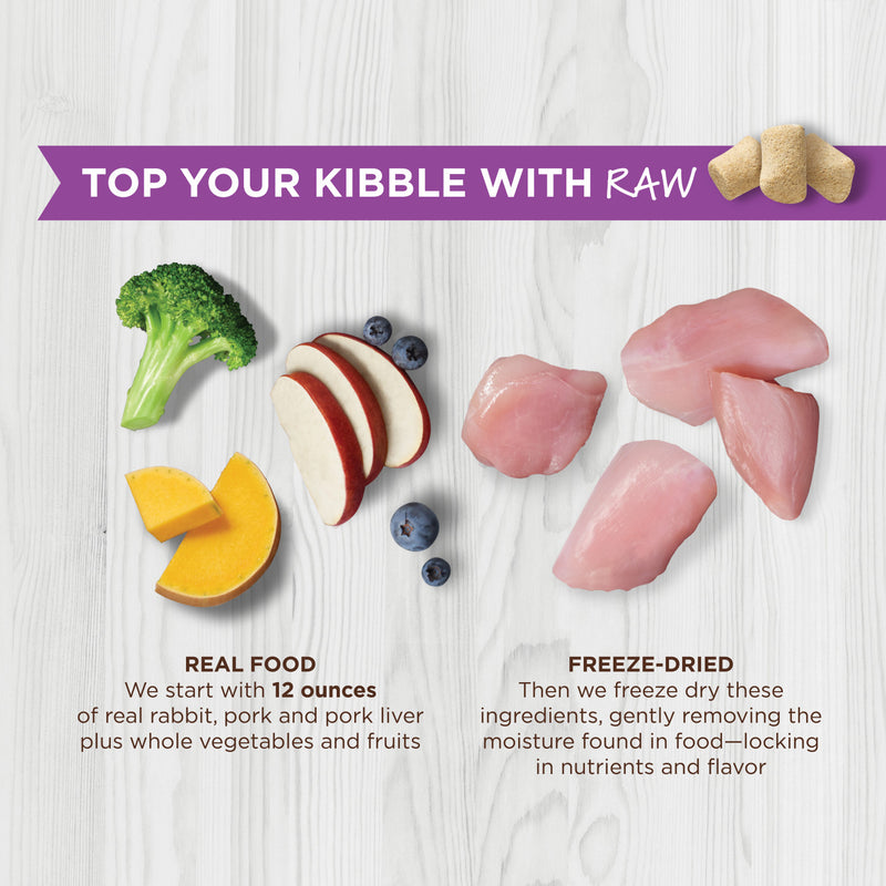 Load image into Gallery viewer, Instinct Raw Boost Farm-Raised Rabbit Cat Meal Mixer 6oz