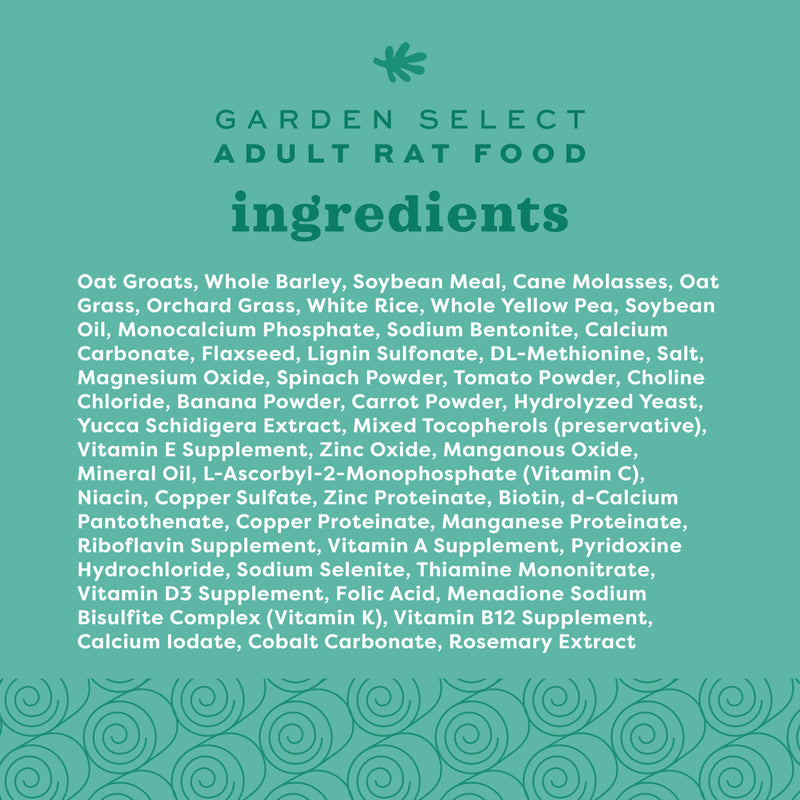 Load image into Gallery viewer, Oxbow Garden Select Adult Rat Food 2.5 lbs