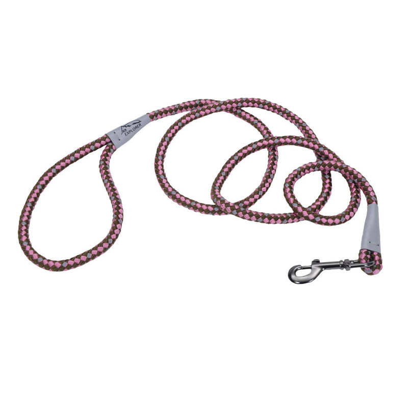 Load image into Gallery viewer, K9 Explorer Brights Reflective Braided Rope Snap Leash 6ft