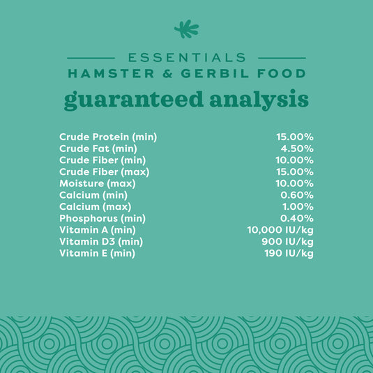 Oxbow Essentials Hamster & Gerbil Food