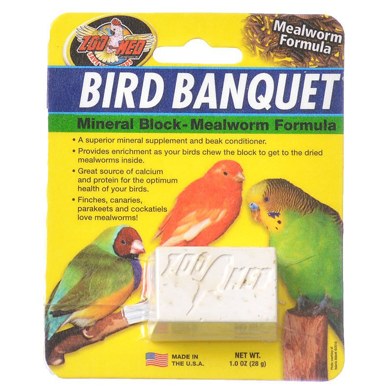 Load image into Gallery viewer, Zoo Med Bird Banquet – Mealworm Formula - Exotic Wings and Pet Things