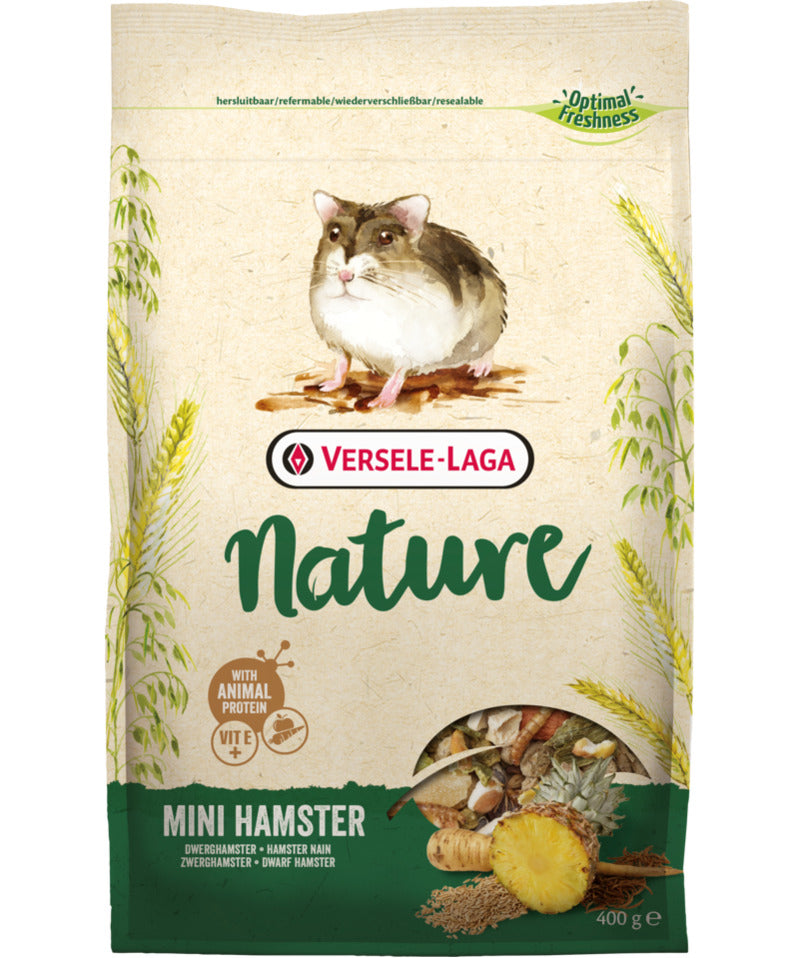 Load image into Gallery viewer, Versele-Laga Nature Mini-Hamster Food 400 g - Exotic Wings and Pet Things
