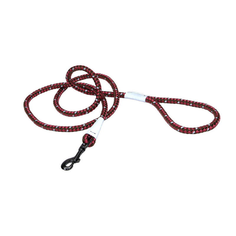 Load image into Gallery viewer, K9 Explorer Brights Reflective Braided Rope Snap Leash 6ft