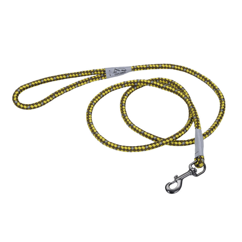 Load image into Gallery viewer, K9 Explorer Brights Reflective Braided Rope Snap Leash 6ft