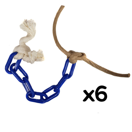 Chain Foot Toy | 6 Pack - 1039 🍁